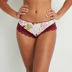 Shorty & Shorty-String Femme | Amy Shorty Blanc/Rouge | RougeGorge